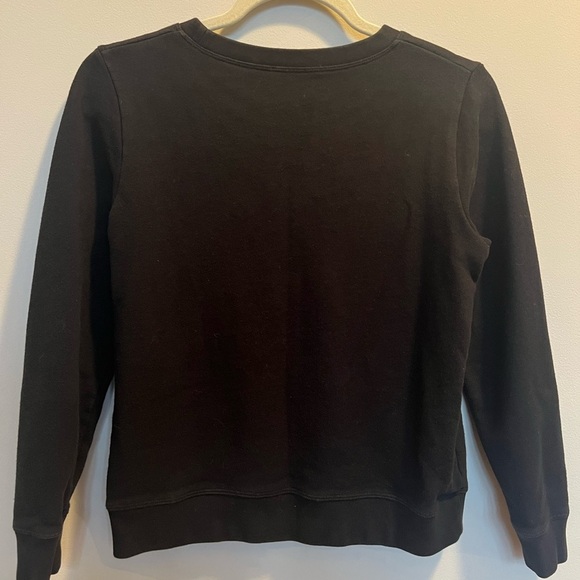 J Crew Leopard Heart Graphic Sweatshirt - Picture 5 of 7